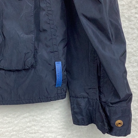 Scotch & Soda Men’s Large Full Zip Navy Blue Lightweight Jacket. - Picture 5 of 16